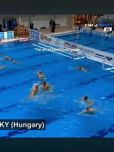 The Art of Backhand Goals in Water Polo