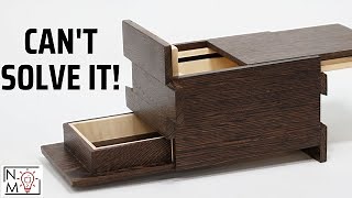 12 Secret Steps to Open this Japanese Puzzle Box
