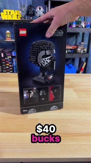 I paid $40 for this LEGO Kylo Ren helmet… STEAL or scam? #lego #legostarwars #afol #legocollector