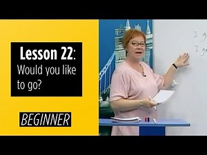 Mind Luster - Learn Beginner Levels Lesson 22 Would you like to go