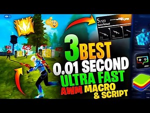 Top 2 Best Ultra Fast Double Sniper Switch Macro Settings For Free Fire PC BlueStacks 5 MSI 5