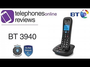 BT 3940 Digital Cordless Phone Review By Telephones Online