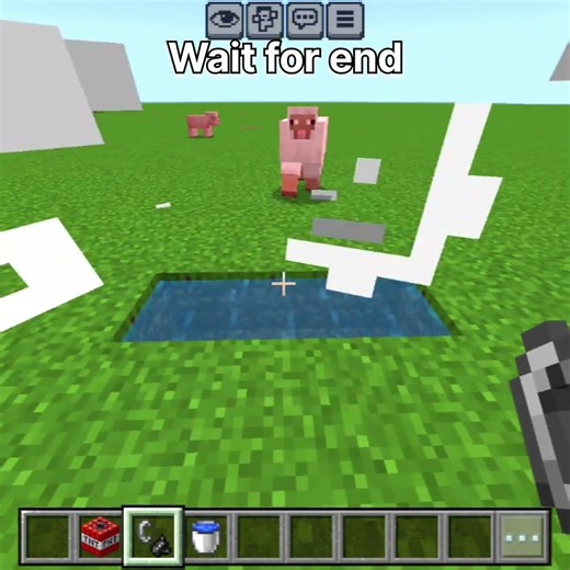 Can Water Protect You From TNT Explosion? #shorts #minecraft