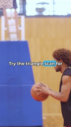 You keep losing D because you watch the ball: try the split vision scan