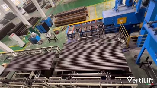 Regular day in our elevators guide rails production factory. #guiderails #elevators #مصاعد #سكك_مصاعد #ascensori | VertiLift