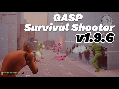 Unreal Engine - GASP Survival Shooter NEW UPDATE – TPS/FPS Gameplay, Aim Assist, New Menu System...