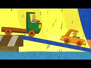 МАШИНКИ - сериал для мальчиков. На пароме. Мультики про машинки