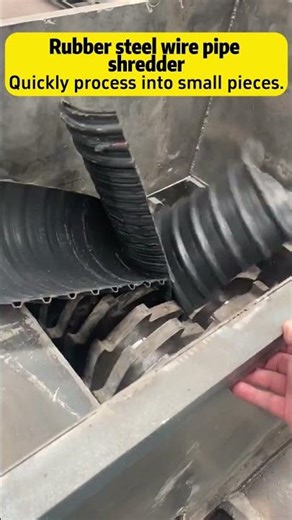 #doubleshaftshredder #rubber #shredder #plastic #metal #machine #scraper