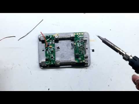 Removing Surface Mount Components with soldering iron