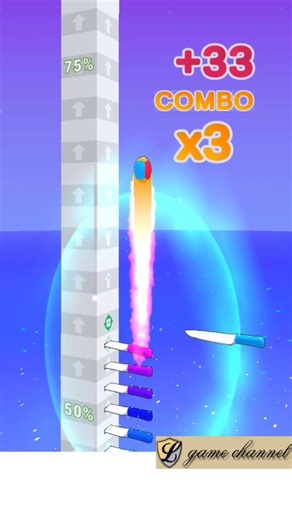 ball up knife racing 😉😉 gameplay // L game channel // Android & ios game #lgamechannel #shorts