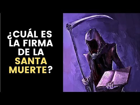 Firma de la Santa Muerte: Cuál es y cómo utilizarla