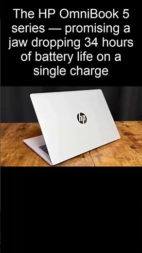 34 HOURS of Battery Life?! HP's New Laptop Redefines Portability! Meet OmniBook 5 14 & OmniBook 5 16