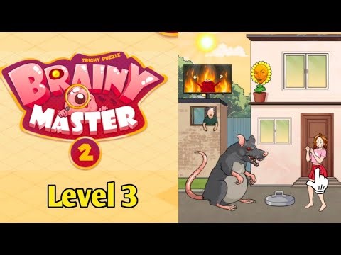 Brainy Master 2 Tricky Puzzle Level 3 Walkthrough Gameplay | Brainy Master 2 Level 3 Solution