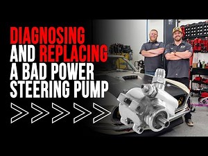 How to Diagnose & Replace a Failing Power Steering Pump on a Classic Car