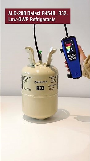 ALD-200 Refrigerant Leak Detector | Detects R454B & R32 with High Sensitivity | HVAC Tool Test#hvac