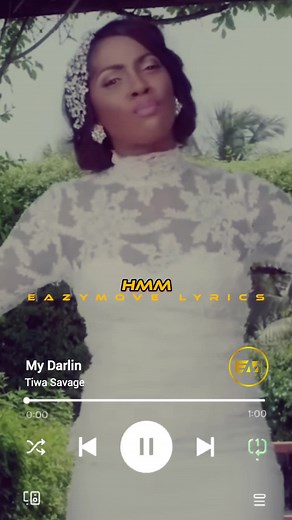 Tiwa Savage - My Darling Lyrics Video