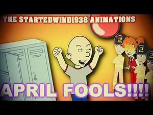 Classic Caillou Pranks The School By Pulling Down The Fire Alarm on April Fools and Gets Grounded