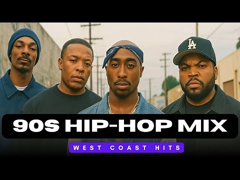 Hip Hop Mix 2025 | 90s West Coast Rap Legends – Snoop Dogg, Dr. Dre, 2Pac, Ice Cube & More