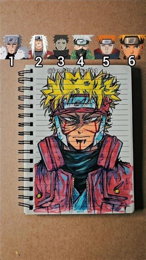 Roll The Dice 🎲 , Draw New Naruto Character ✨️ #shorts #art #anime