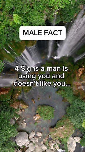3.7K views · 22 reactions | 4 Signs a man is using you and doesn't like you... #reels #everyonehighlights #quotes #facts #dailyfacts #everyone #fblifestyle | Psychology Daily Facts | Facebook