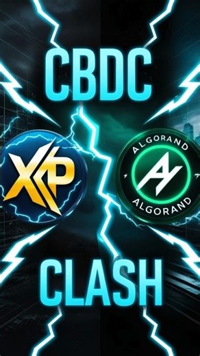 ⚔️ XRP vs ALGO – The CBDC Race Begins!