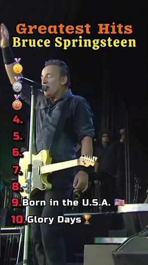 🔥10 Legendary Bruce Springsteen Songs That Defined A Rock Generation! 🎸🎵