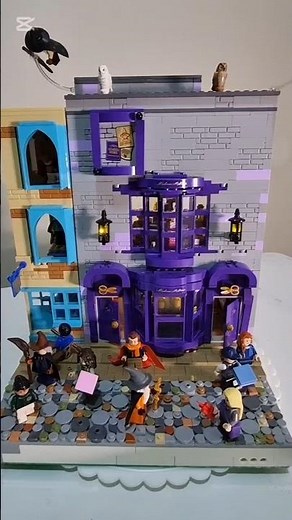 Madam Malkins and Fast Flying Lessons MOC Harry Potter Lego