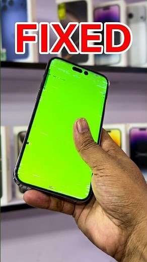 How to handle the iPhone green screen issue #iphonehelp #techtips