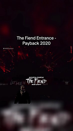 The Fiend Entrance: Payback 2020 Tribute to Bray Wyatt