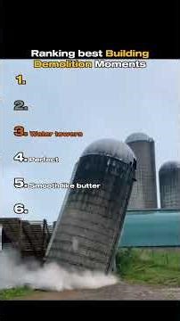 Ranking the Best Building Demolitions of all time #shorts #shortsfeed #ranking