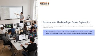 Robotic Process Automation Developer Career Exploration 101 Role Skills Salary P
