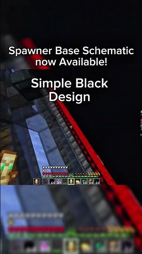 Spawner Base Schematic now Available! Discord.gg/farexcord #donutsmp #minecraft #Base