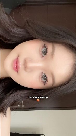 peachy makeup tutorial 🍑