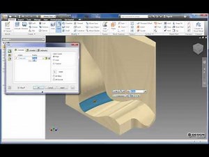 Hybrid modelling with Solids and Surfaces in Inventor Professional 2012