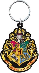 Harry Potter - Hogwarts School Crest - Rubber Keychain