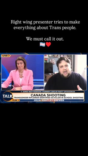 James Matthewson | Solidarity with our Trans siblings 🏳️‍🌈✊♥️🏳️‍⚧️ Not only are they facing daily discrimination, but also are the focus of this obsession by... | Instagram