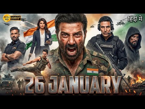 26 JANUARY | New (2026) | Sunny Deol |Released South Indian Movie In Hindi | Patriotic Action Movie