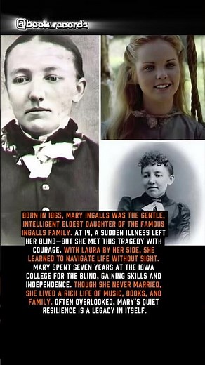 The Remarkable Life of Mary Ingalls #history #book_records #motivation #interestingfacts