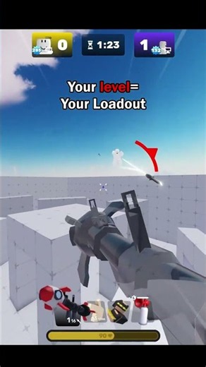 Your level, your loadout 😎 #robloxrivals