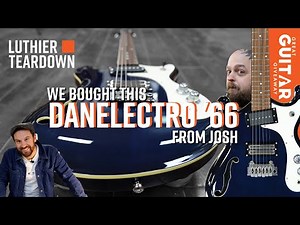 VERY Marmite Guitar ! Danelectro 66 channeling Vintage Mosrite | Teardown