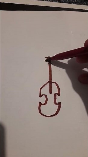 how to draw double bass
