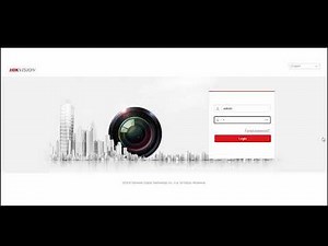 Configuración básica DVR HIKVISION por interfaz WEB