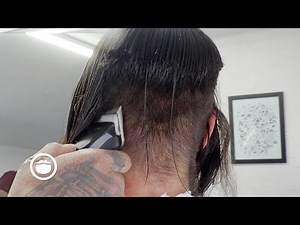 7 Inches SHAVED OFF in EPIC Fade Transformation