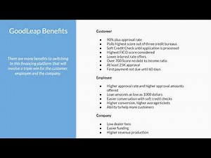 GoodLeap Finance Training