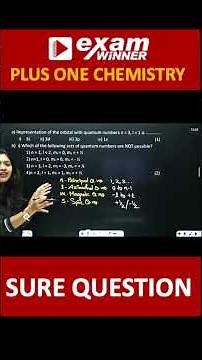 Quantum Numbers.. Sure Question