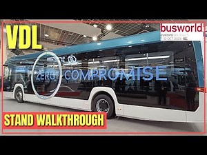 VDL Bus & Coach Stand Walkthrough - Busworld Europe 2023