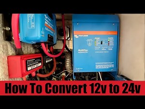 12 Volt To 24 Volt RV Electrical System Conversion | Maintenance Monday | Destinationow