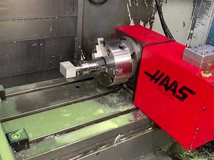 4th axis machining on the Haas with the hrt160