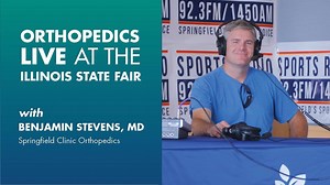 1.7K views · 30 reactions | Benjamin Stevens, MD, went live with Sports Radio 1450 on Friday, Aug. 9 at The Shed at the Illinois State Fair. Dr. Stevens and his family already had a winning day at the fair before going live at The Shed. Watch to learn about Dr. Stevens’ award-winning 166-pound pumpkin, what shoes you should wear while walking around an event (like the Illinois State Fair), and foot and ankle pain symptoms that require a doctor's attention. | Springfield Clinic | Facebook
