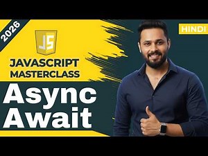 JavaScript Tutorial in Hindi #48 Await Explained | Promises Made Easy #javascript